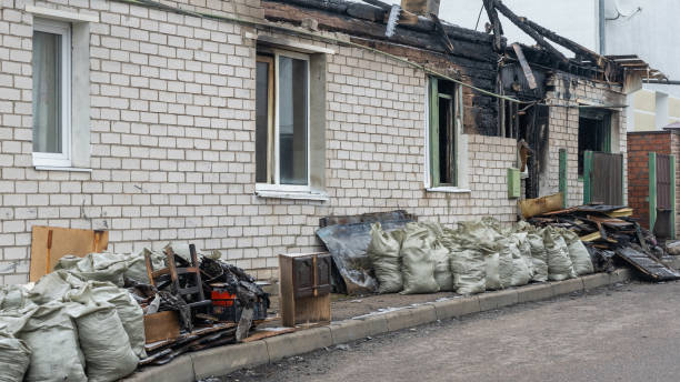 Professional Fire Damage Assessment technician working in Oaklyn, NJ